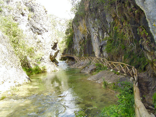 Fuß-Wanderung am Río Borosa