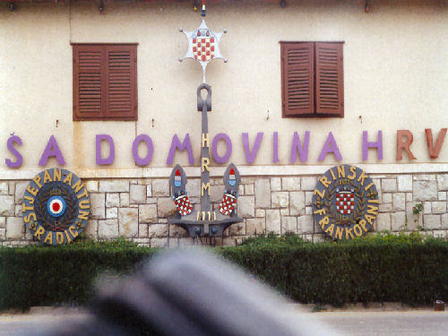 Extreme kroatische Heimatliebe im Jahre 1996