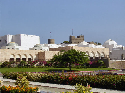 Blick auf das Fort Jalali