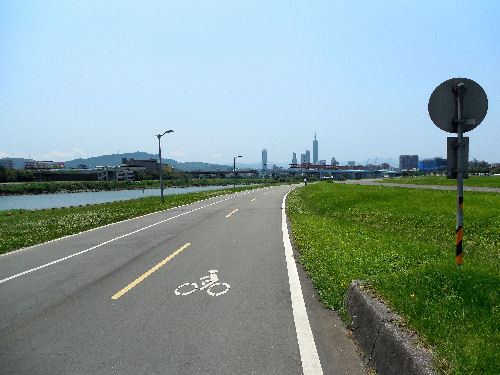 Radwege in Taipei