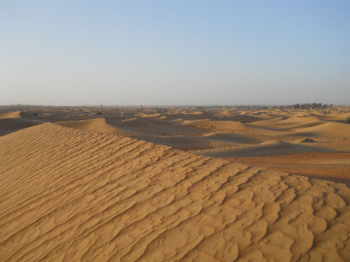 Campen in der Wüste
